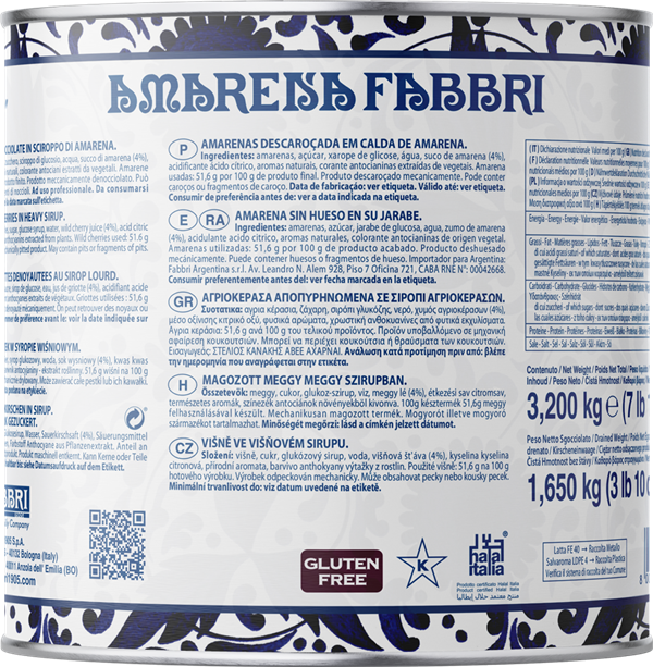 Amarena Fabbri Calibre 16/18